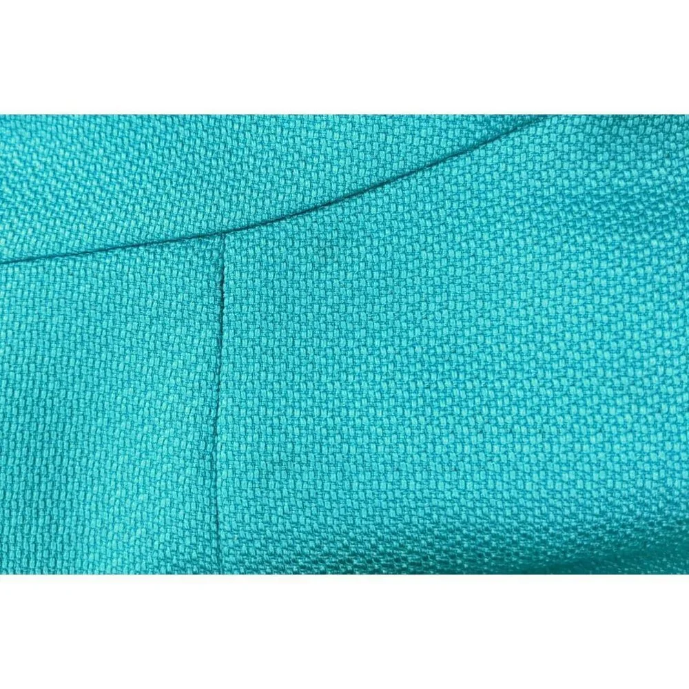 TAHARI - WOMEN'S TEAL GREEN SHEATH DRESS - BEADED NECKLINE - SIZE 4 - Picture 7 of 14